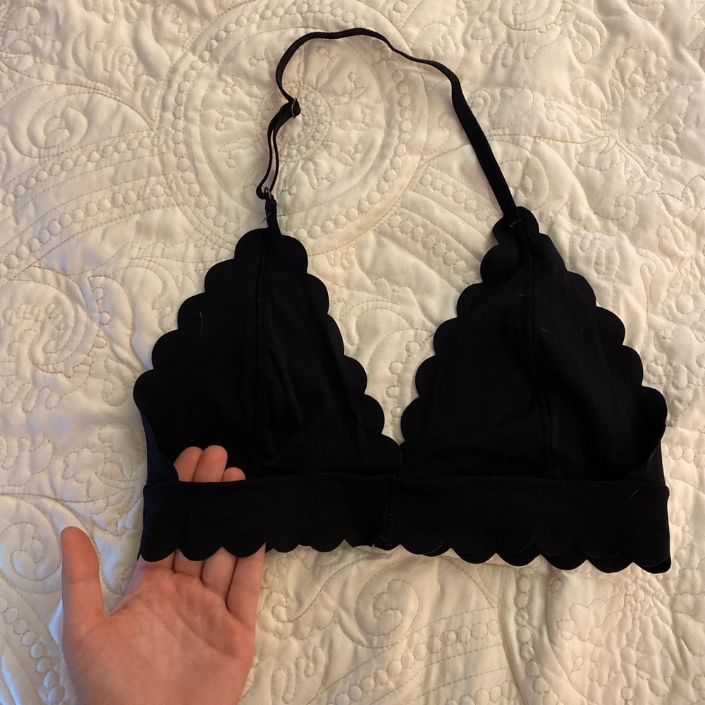Urban outfitters scalloped bralette